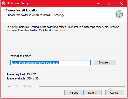 default install